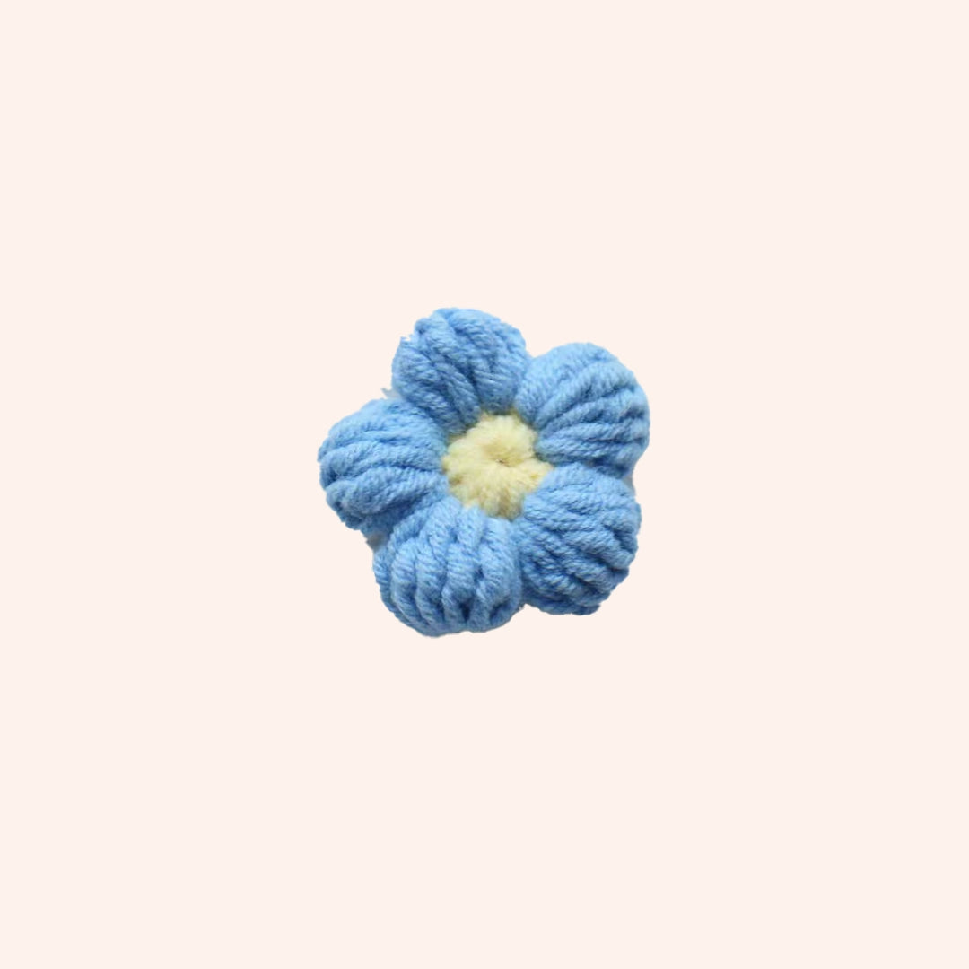 Crochet Kit - Puff Flowers