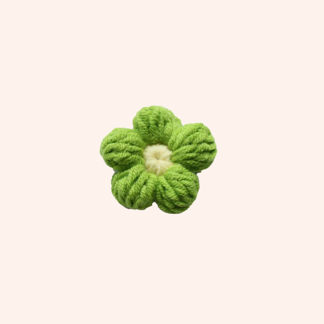 Crochet Kit - Puff Flowers