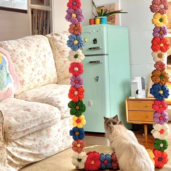 Crochet Kit: 15-50 Pcs Yellow Puff Flowers