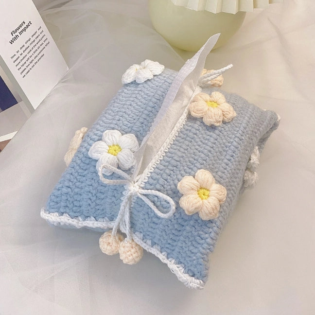 Crochet Kit - Puff Flowers