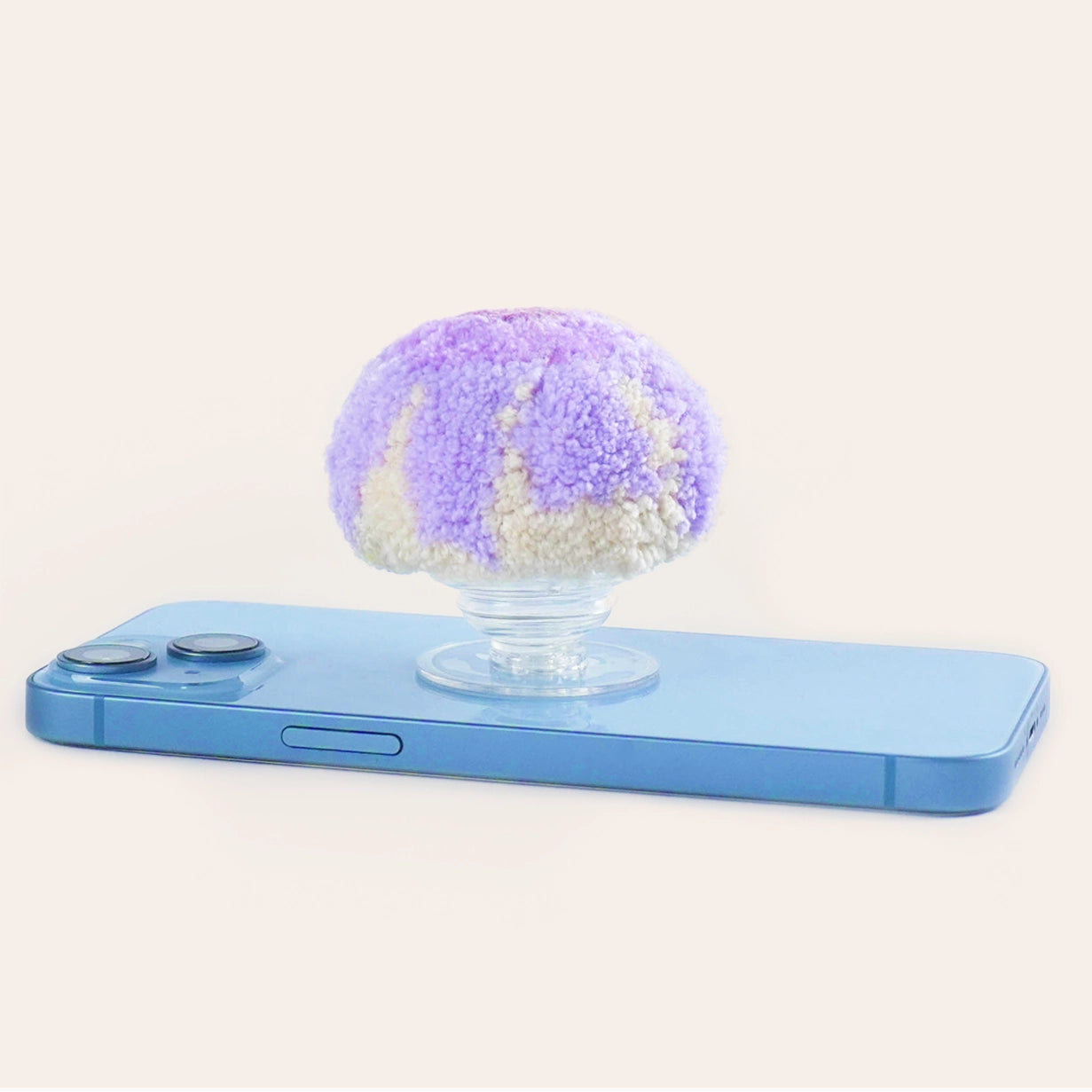 Artisan-Made - Purple Mushroom Phone Stand