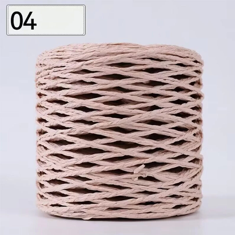 Raffia Straw Yarn For Knitting 100 Grams