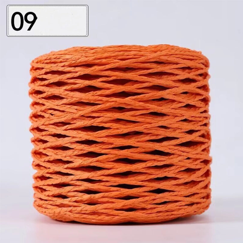 Raffia Straw Yarn For Knitting 100 Grams
