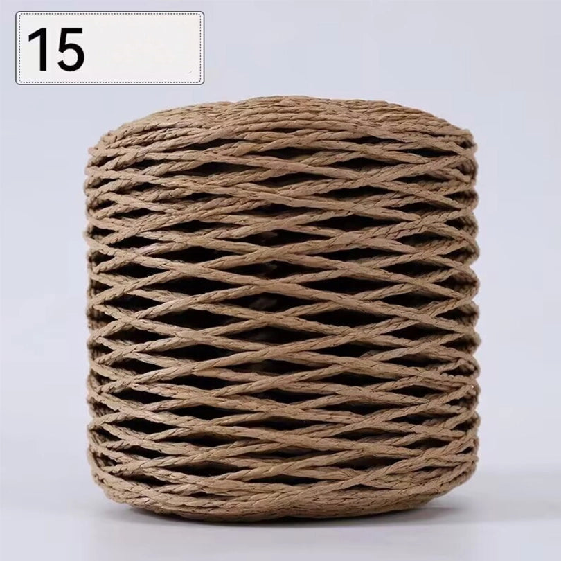 Raffia Straw Yarn For Knitting 100 Grams