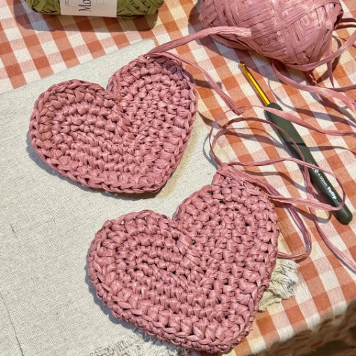 Flat Raffia Yarn for Knitting 50 Grams