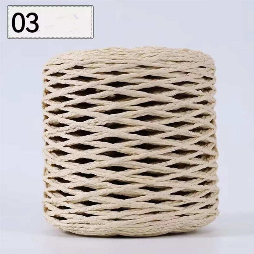 Raffia Straw Yarn For Knitting 100 Grams
