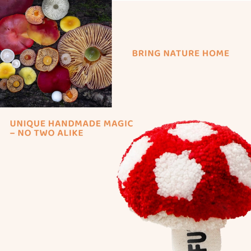 Artisan-Made - Red Mushroom Magnetic Sticker