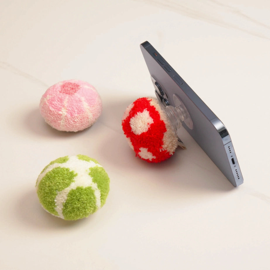 Artisan-Made - Red Mushroom Phone Stand