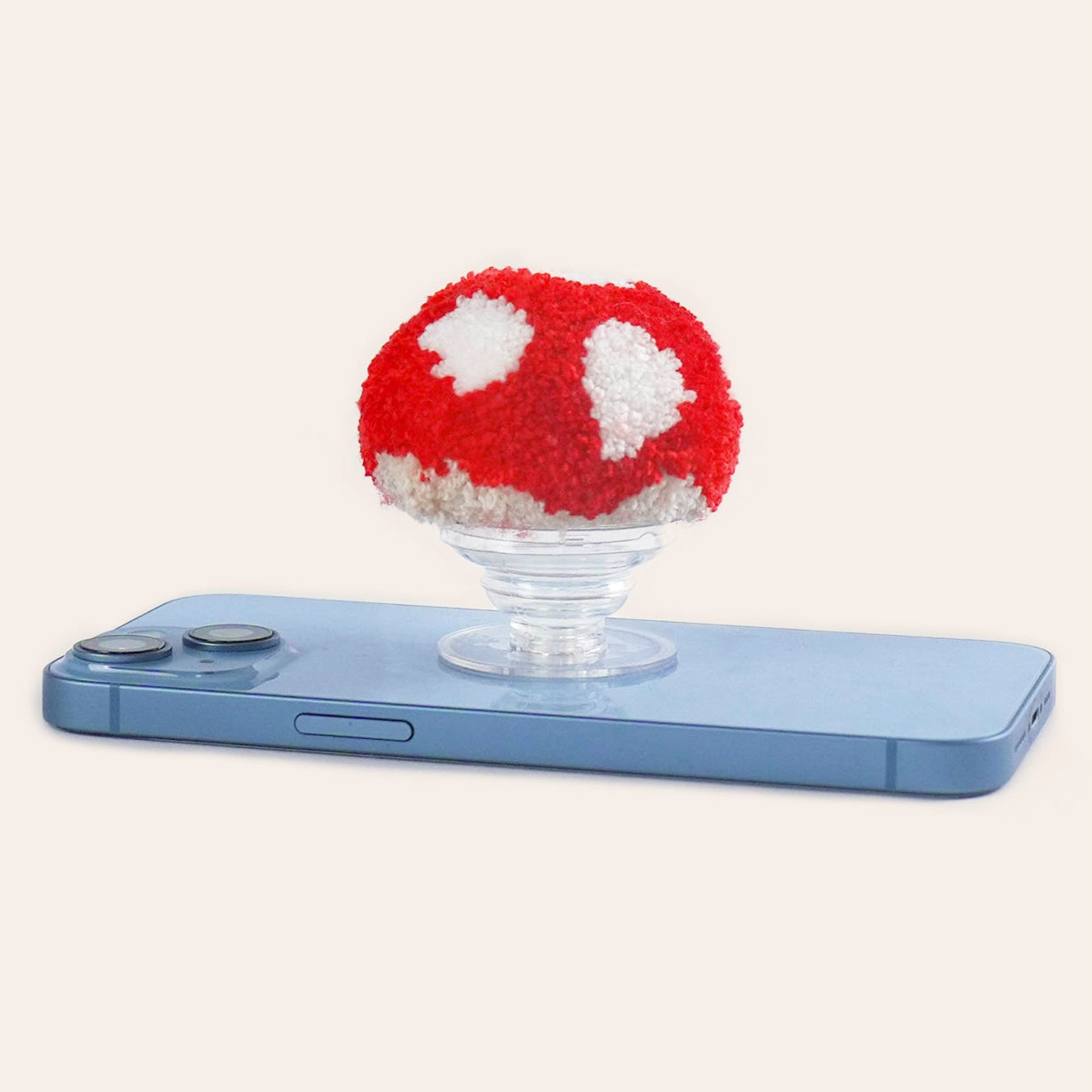 Artisan-Made - Red Mushroom Phone Stand