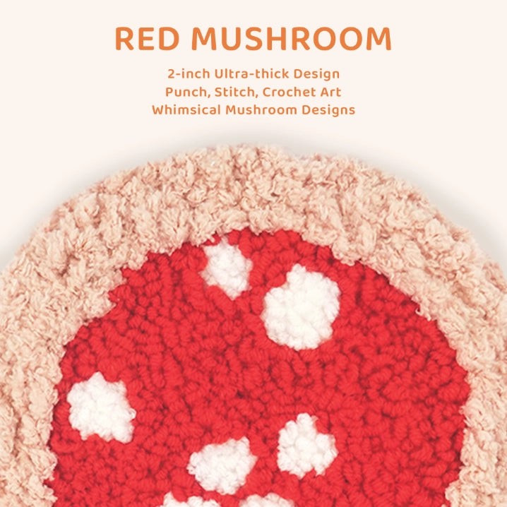 Artisan-Made - Red Mushroom Coaster