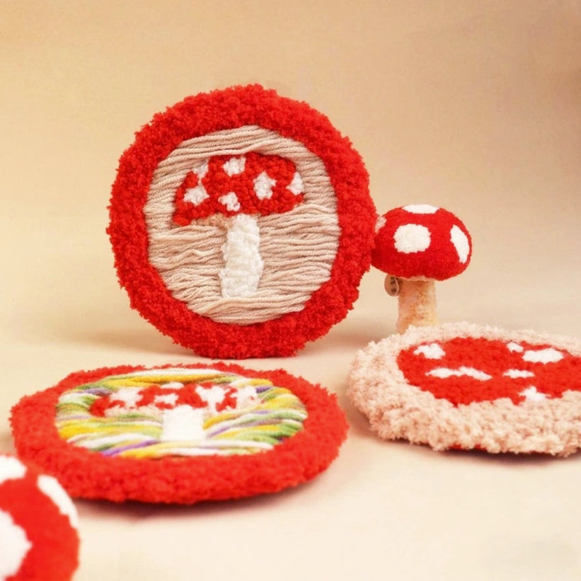 Artisan-Made - Red Mushroom Coaster