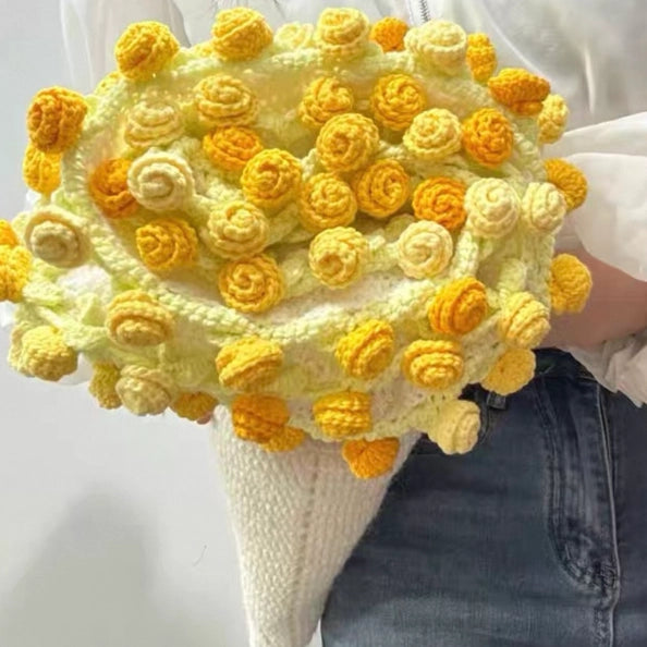 Crochet Kit - Rose Bouquet Blanket