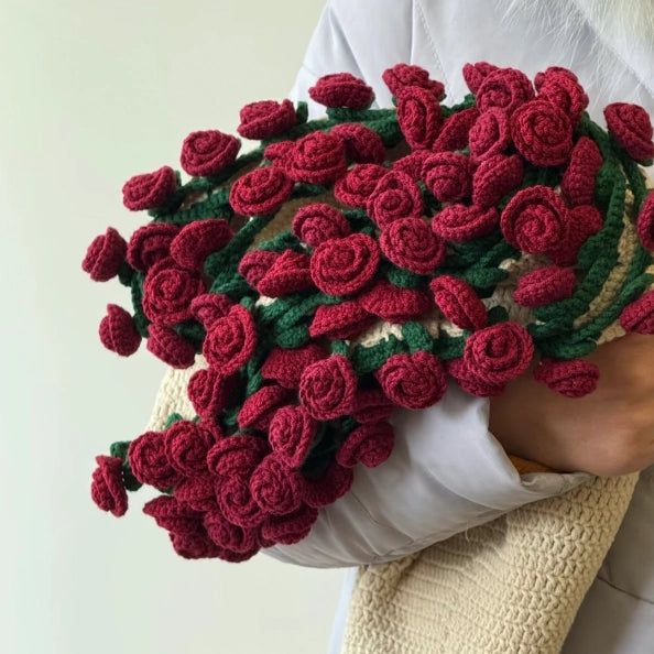Crochet Kit - Rose Bouquet Blanket