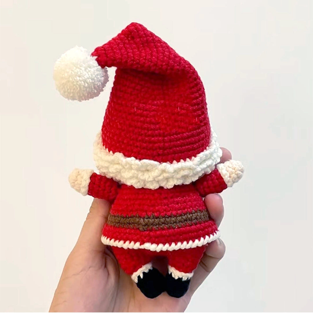 Bundle - 2 Santa Claus Hand Crochet Craft Kits