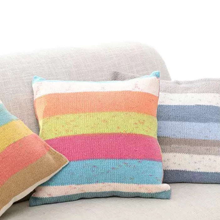 Rainbow Segment-Dyed Milk Cotton Yarn 100 Grams