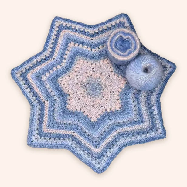 Crochet Kit - Seven-Star Blanket