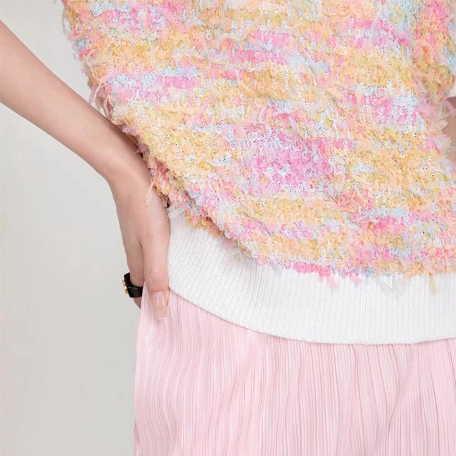 Variegated Mesh Yarn 100 Grams