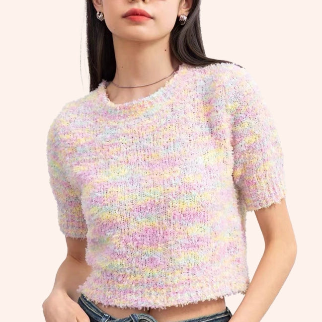 Variegated Mesh Yarn 100 Grams