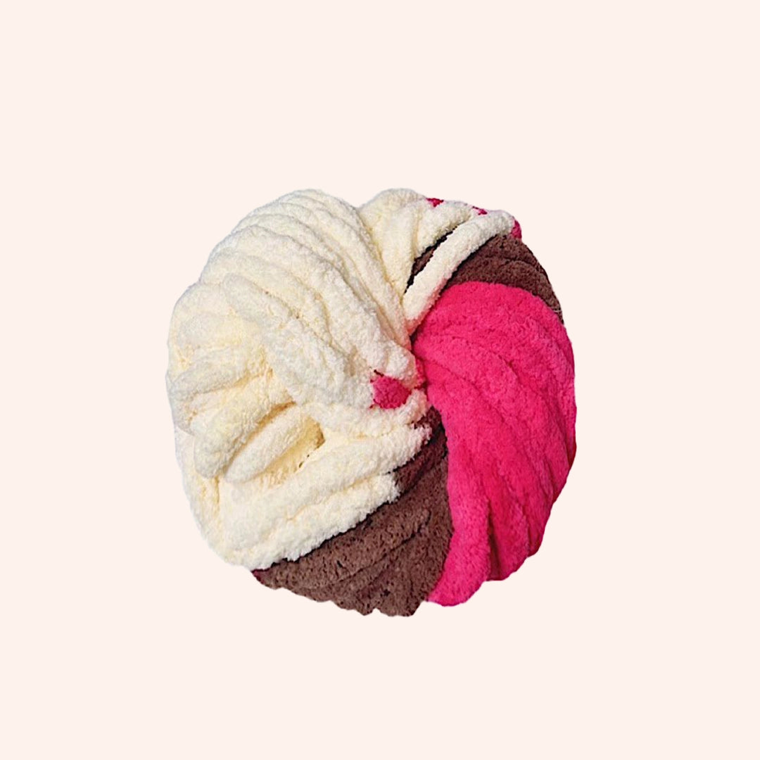 Super Thick Ice Yarn 0.8 Inches In Diameter 100 Grams