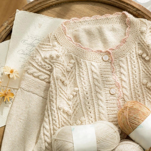 Lily of the Valley Cardigan - DIY Knitting &amp; Crocheting Garment