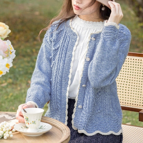 Lily of the Valley Cardigan - DIY Knitting &amp; Crocheting Garment