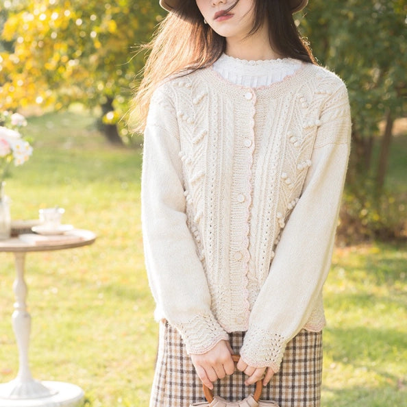 Lily of the Valley Cardigan - DIY Knitting &amp; Crocheting Garment