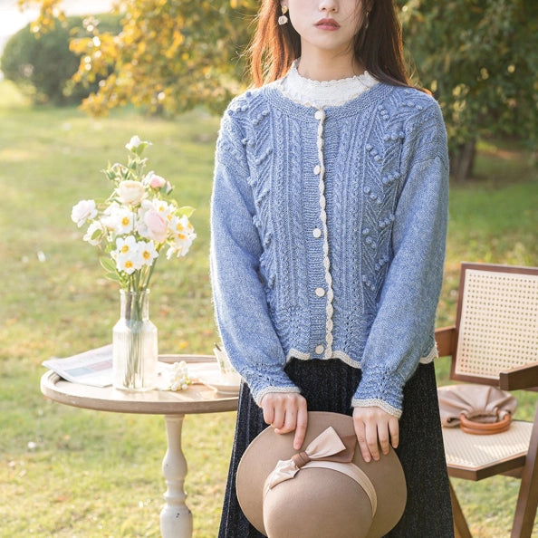 Lily of the Valley Cardigan - DIY Knitting &amp; Crocheting Garment