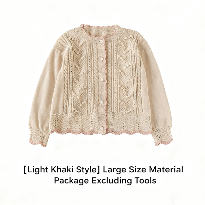 Lily of the Valley Cardigan - DIY Knitting &amp; Crocheting Garment