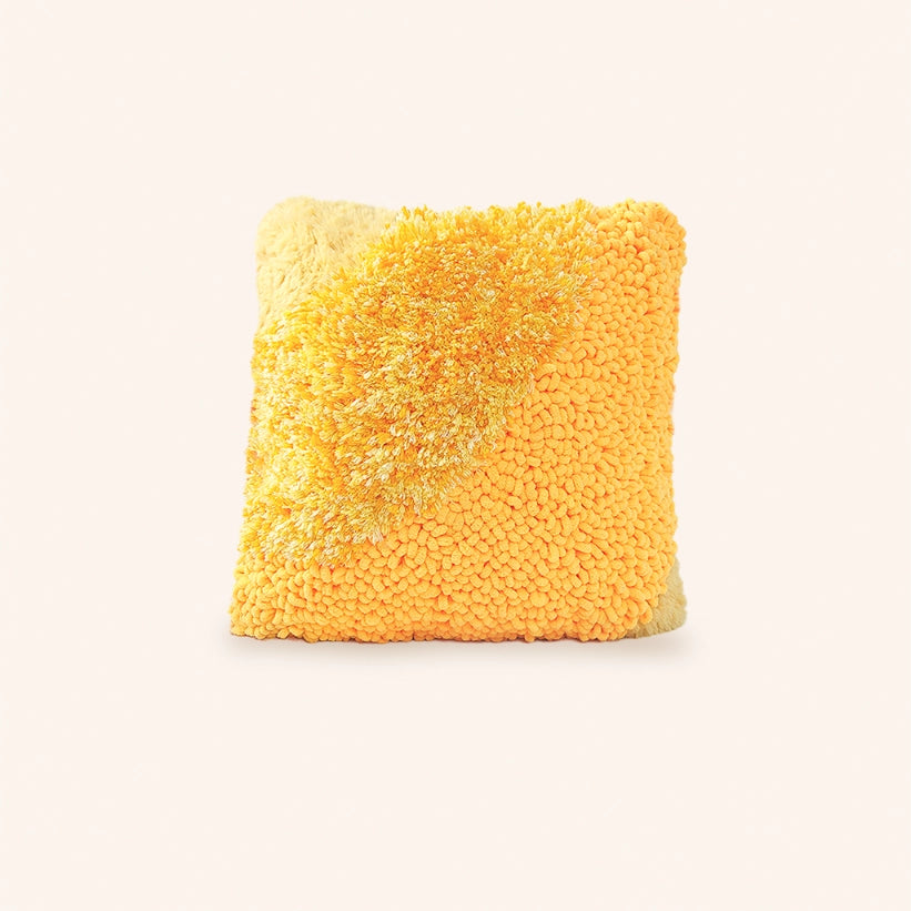 Artisan-Made - Geometric Puzzle Throw Pillow
