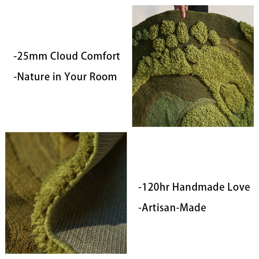 Artisan-Made - Urban Green Oasis Rug