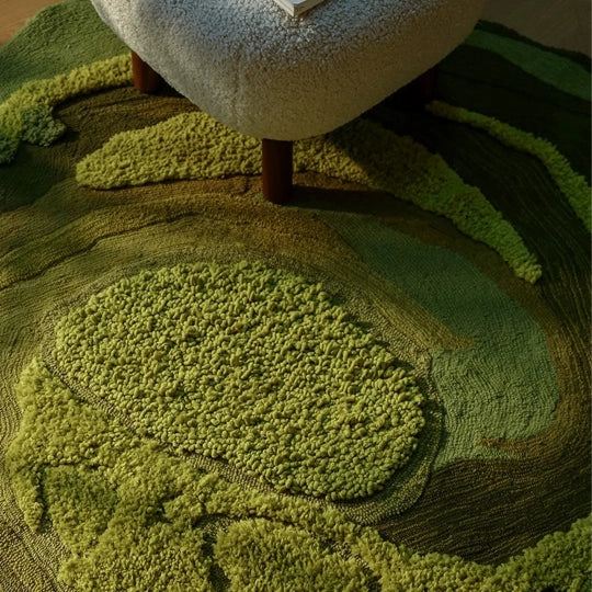 Artisan-Made - Urban Green Oasis Rug