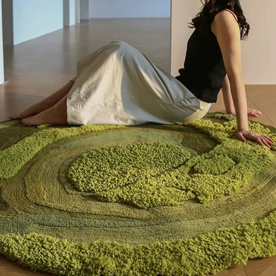 Artisan-Made - Urban Green Oasis Rug