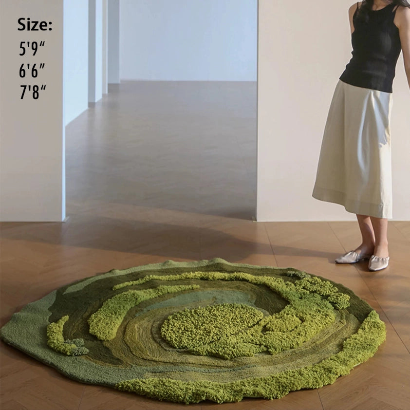 Artisan-Made - Urban Green Oasis Rug