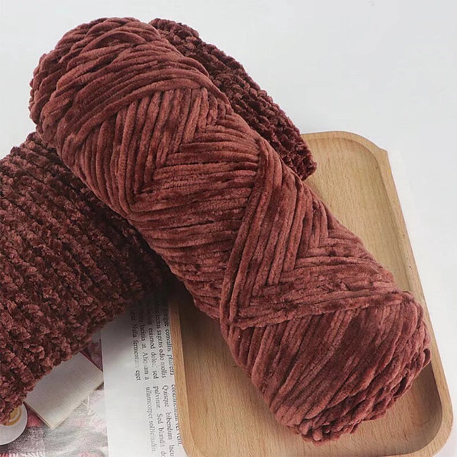 Chenille Soft Yarn 100 Grams