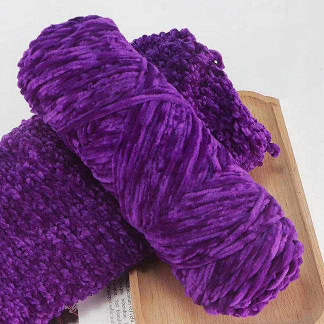 Chenille Soft Yarn 100 Grams