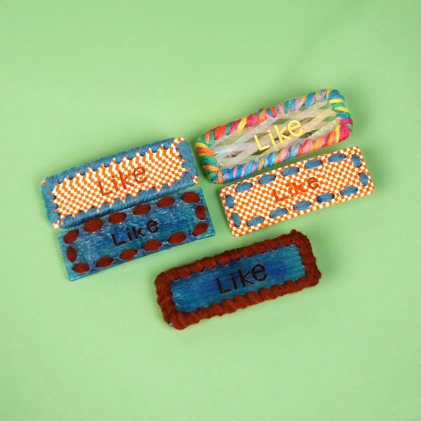 Artisan-Made - LIKE Yarn Hair Clip