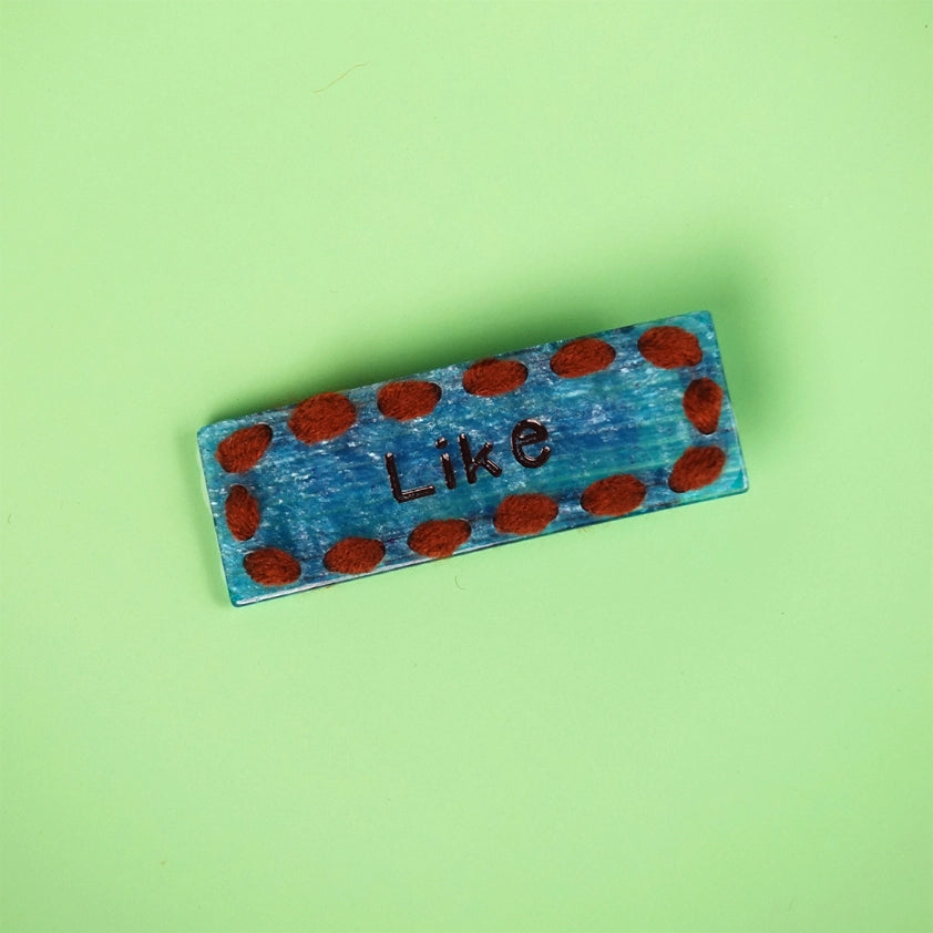 Artisan-Made - LIKE Yarn Hair Clip