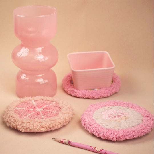 Bundle - Yarn Set Of 9 -Pink