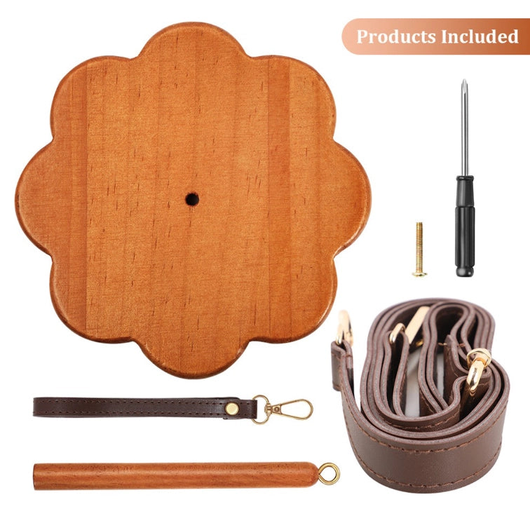 Yarn Holder - Wooden Wrist Yarn Winder