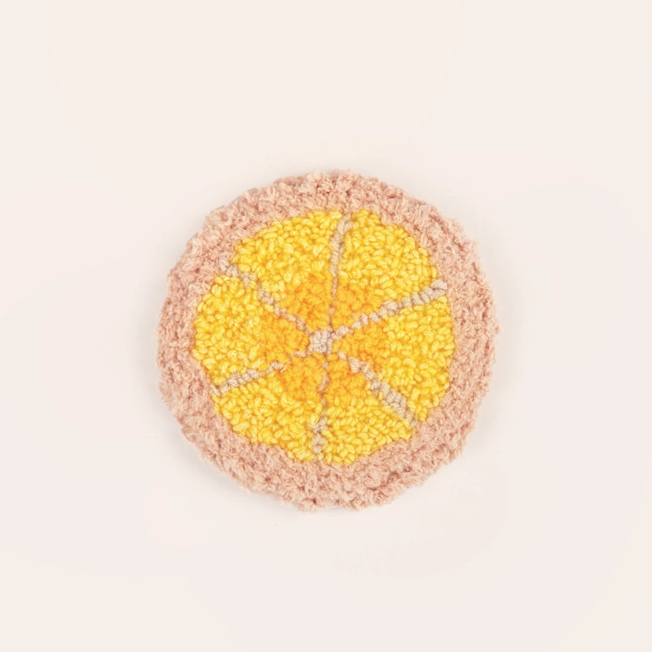 Artisan-Made - Yellow Mushroom Coaster