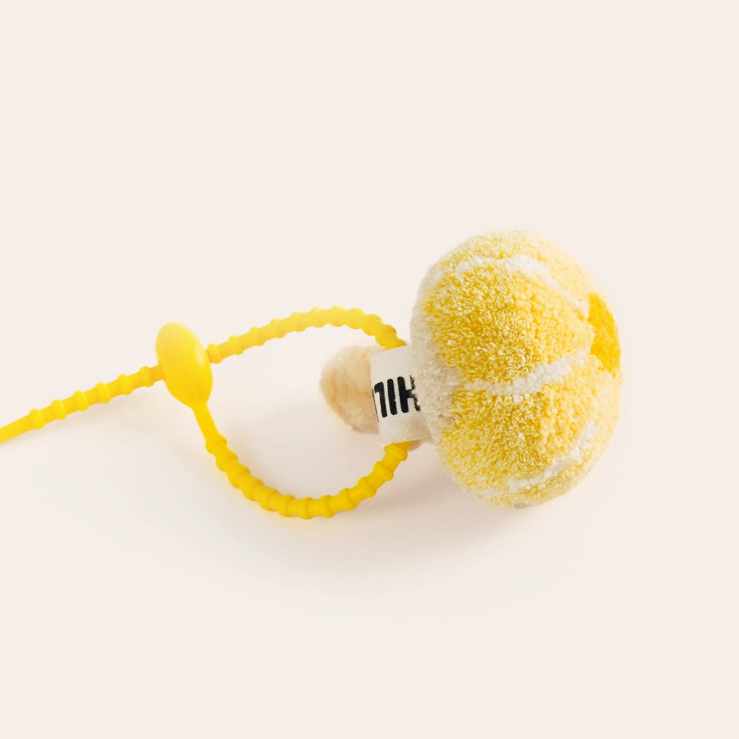 Artisan-Made - Yellow Mushroom Keychain