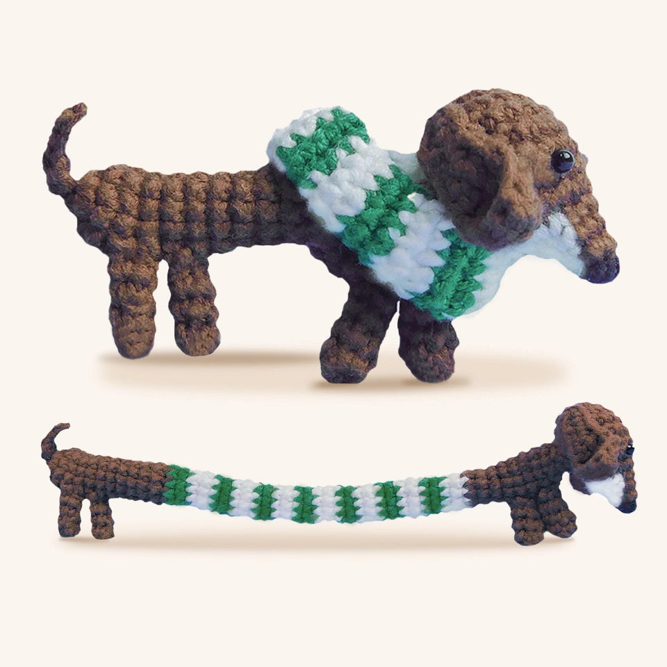 Bundle - Dachshund Crochet Kit Set of 4