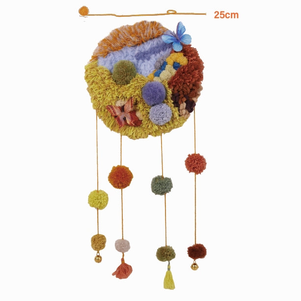 Latch Hook Kit - Wind Chime Wall Hanging