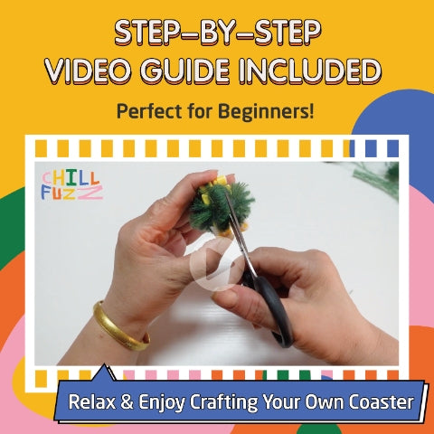 Latch Hook Kit - Origin Coaster