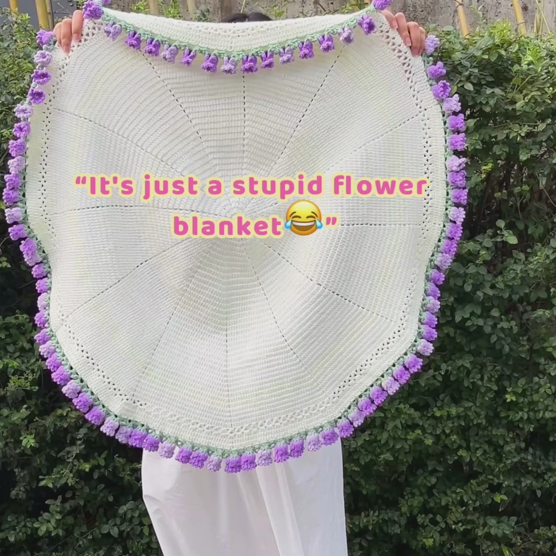 Crochet Kit - Lily of the Valley Bouquet Blanket